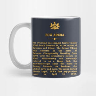 Real Historical Philadelphia - ECW Arena Mug